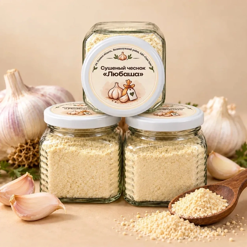 Фермерский продукт: чеснок